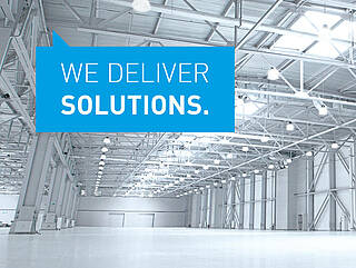 Our claim: "We Deliver Solutions"
