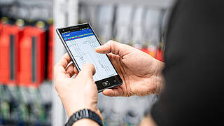 Because of EIP.mobile, all information about the plant is directly available digitally.