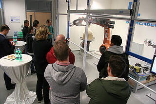 Presentation of a robotic machining application in Brno