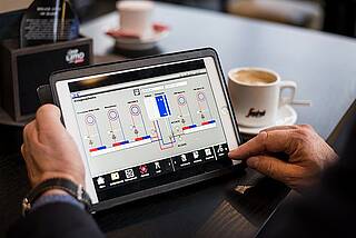 Smart Factory Zentrale Steuerung der Energieverbräuche